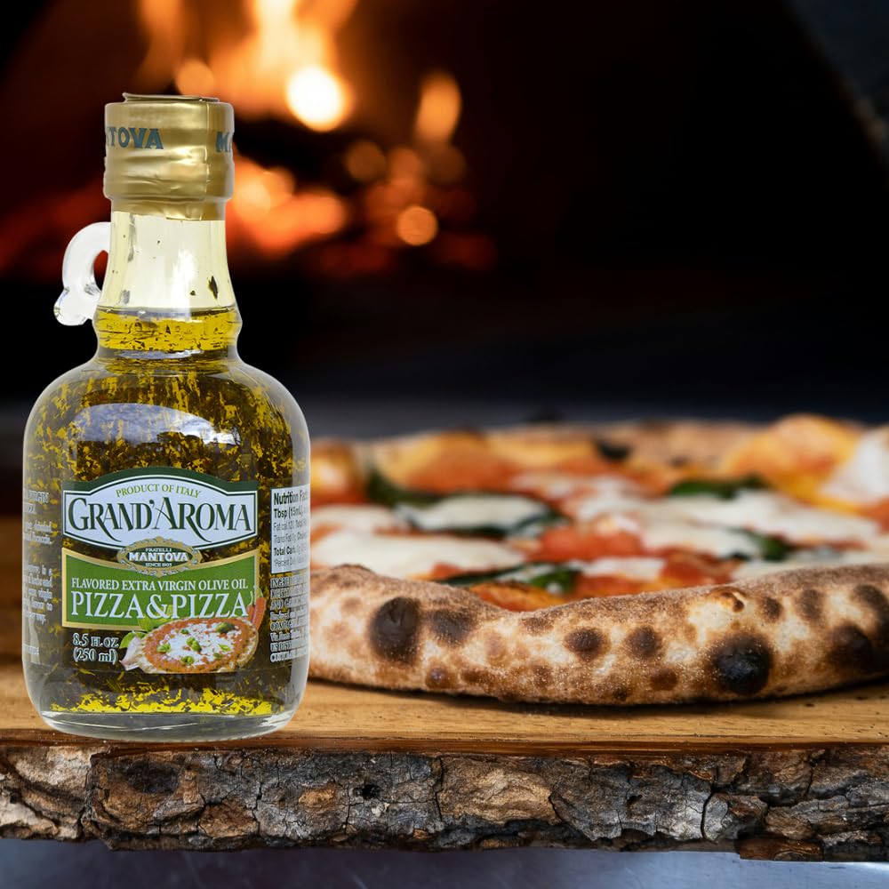 Amazon.com : Mantova Grand'Aroma Pizza Flavored Extra Virgin Olive